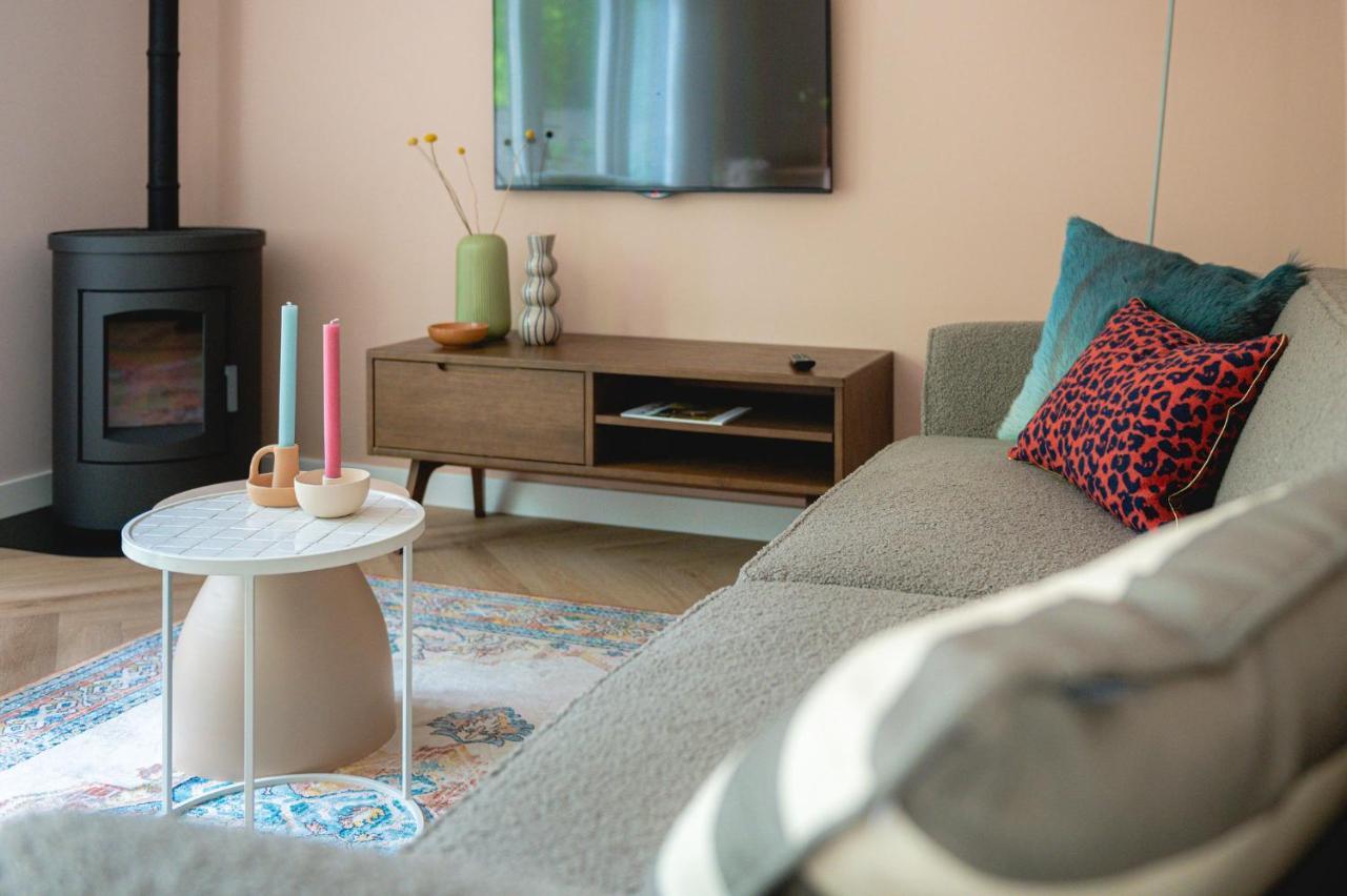 Luxe Vakantiehuis Huismus Veluwe Nunspeet Esterno foto