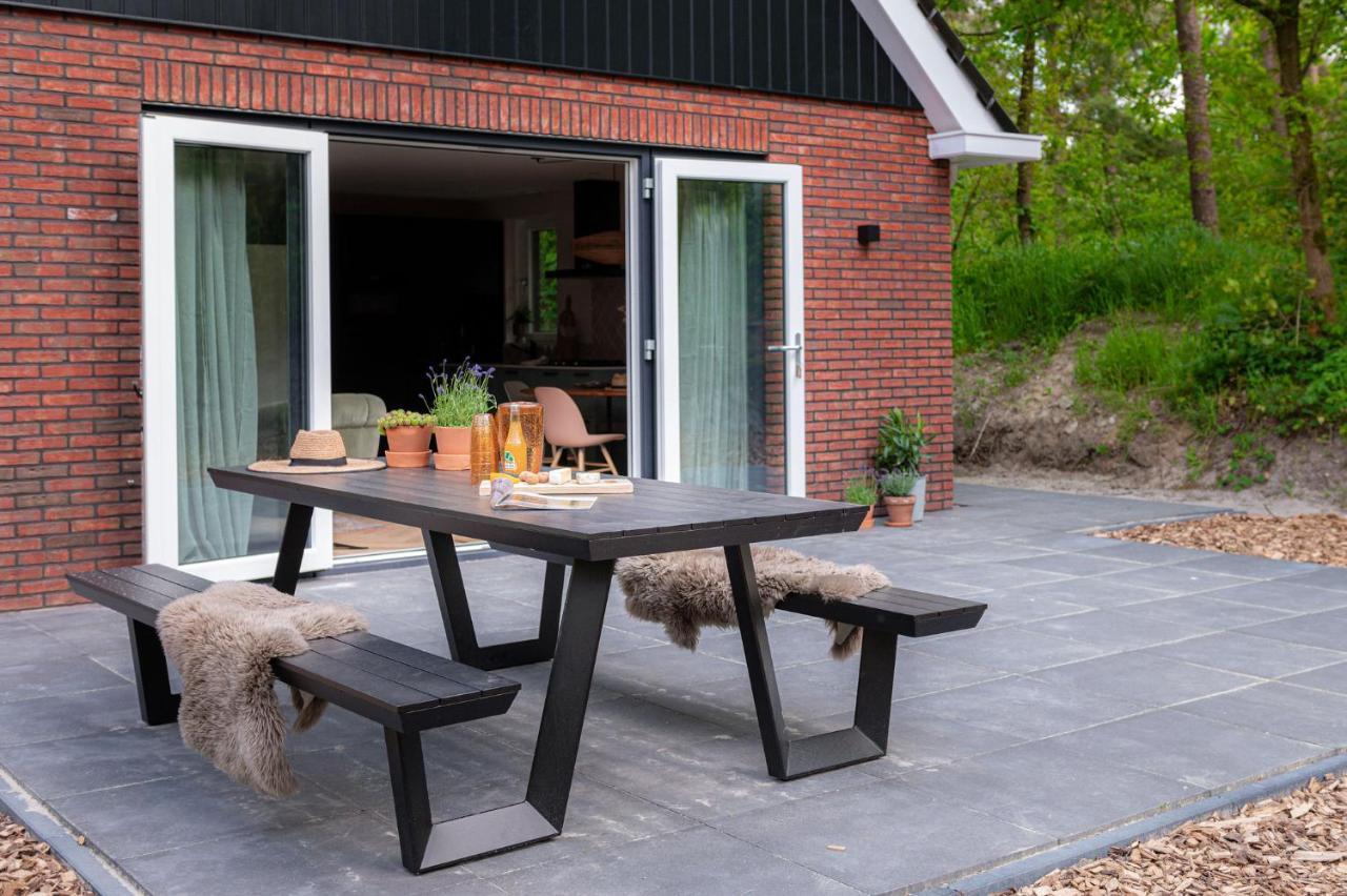 Luxe Vakantiehuis Huismus Veluwe Nunspeet Esterno foto